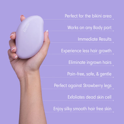 Crystal Exfoliating Hair Remover !